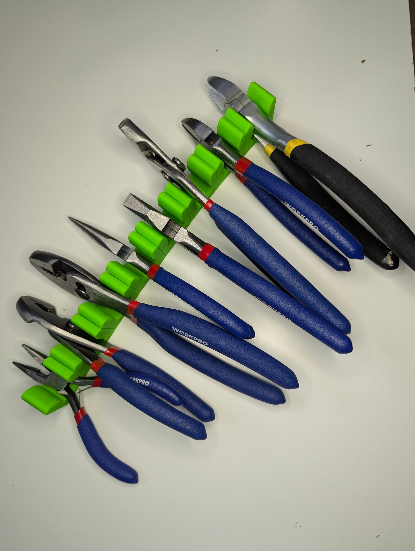 Magnetic Plier Tool Organizer Set of 12, Ideal for Organizing Pliers and Tools