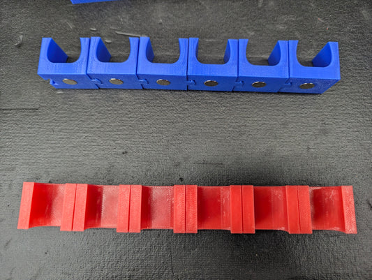 Modular Ratchet Extension Tool Organizer with Super Strong Magnetic Base for 1/2 size