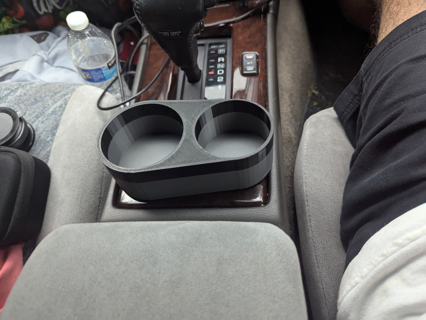 Custom Dual Cup Holder for Nissan Stagea 1998 RWD (N/A)