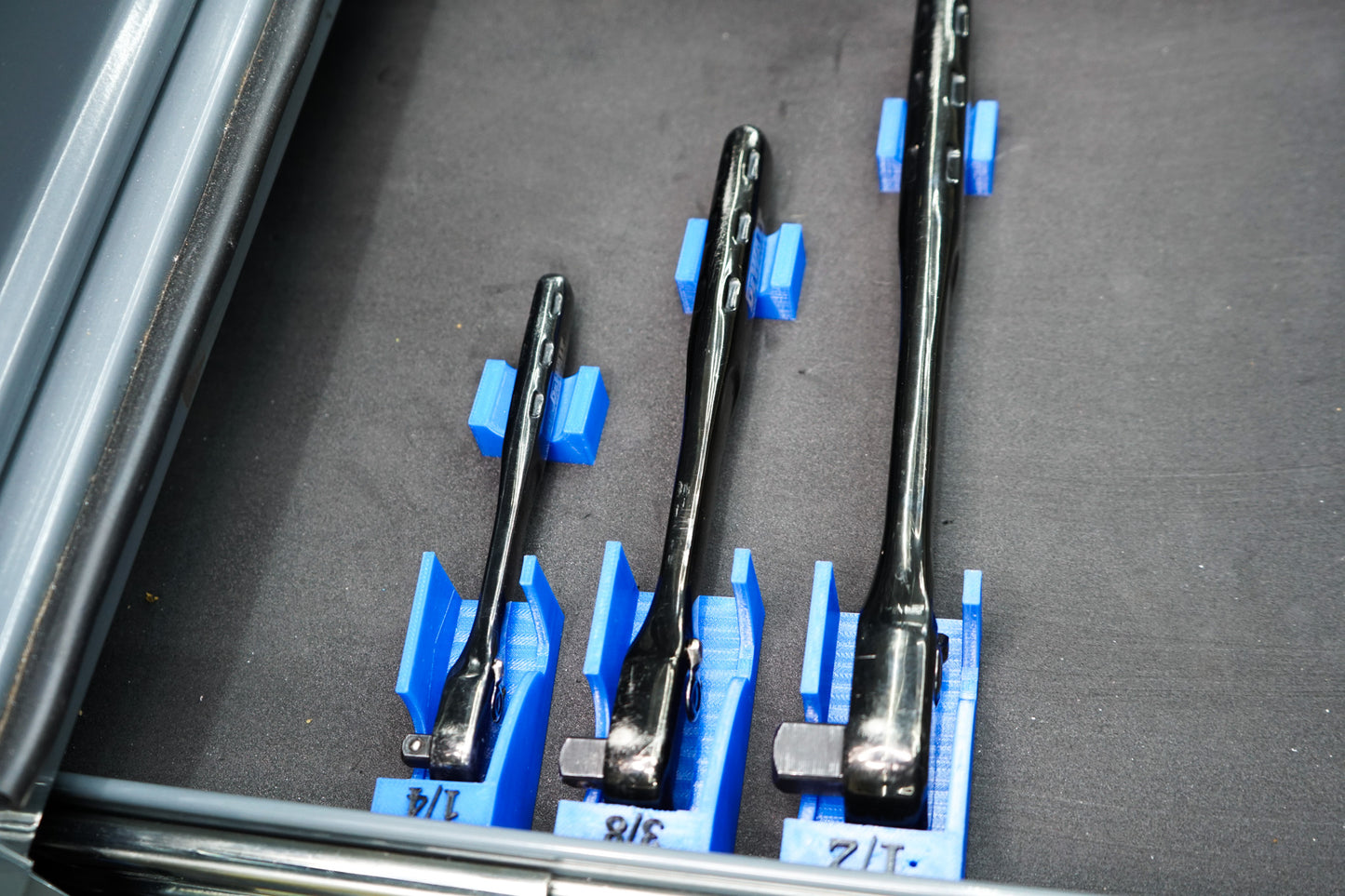 Magnetic Ratchet Tool Organizer with Size - 3-Pack! with Magnetic Enclosure for Easy Storage and Organization