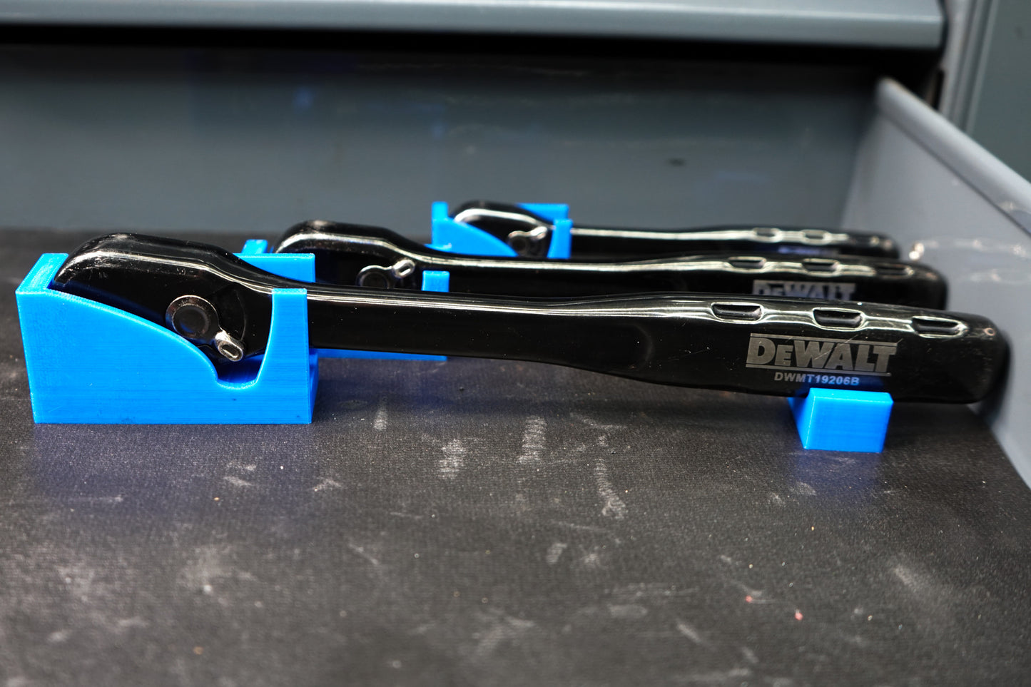 Magnetic Ratchet Tool Organizer - 3-Pack! with Magnetic Enclosure for Easy Storage and Organization