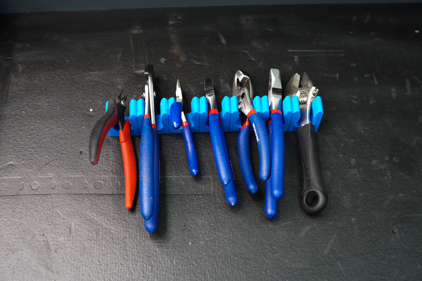 Magnetic Plier Tool Organizer Set of 12, Ideal for Organizing Pliers and Tools