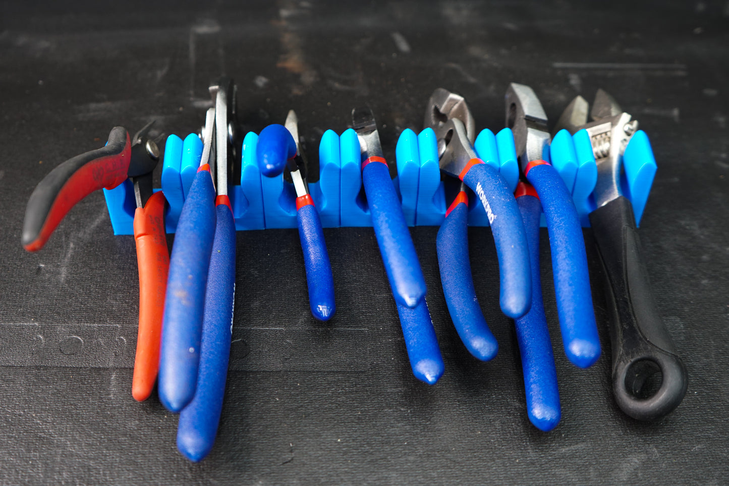Magnetic Plier Tool Organizer Set of 12, Ideal for Organizing Pliers and Tools