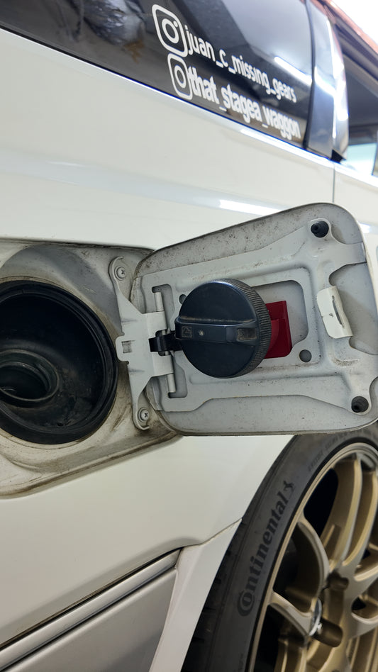 3D Printed Nissan Stagea Gas Cap Holder – Magnetic or 3M Mount