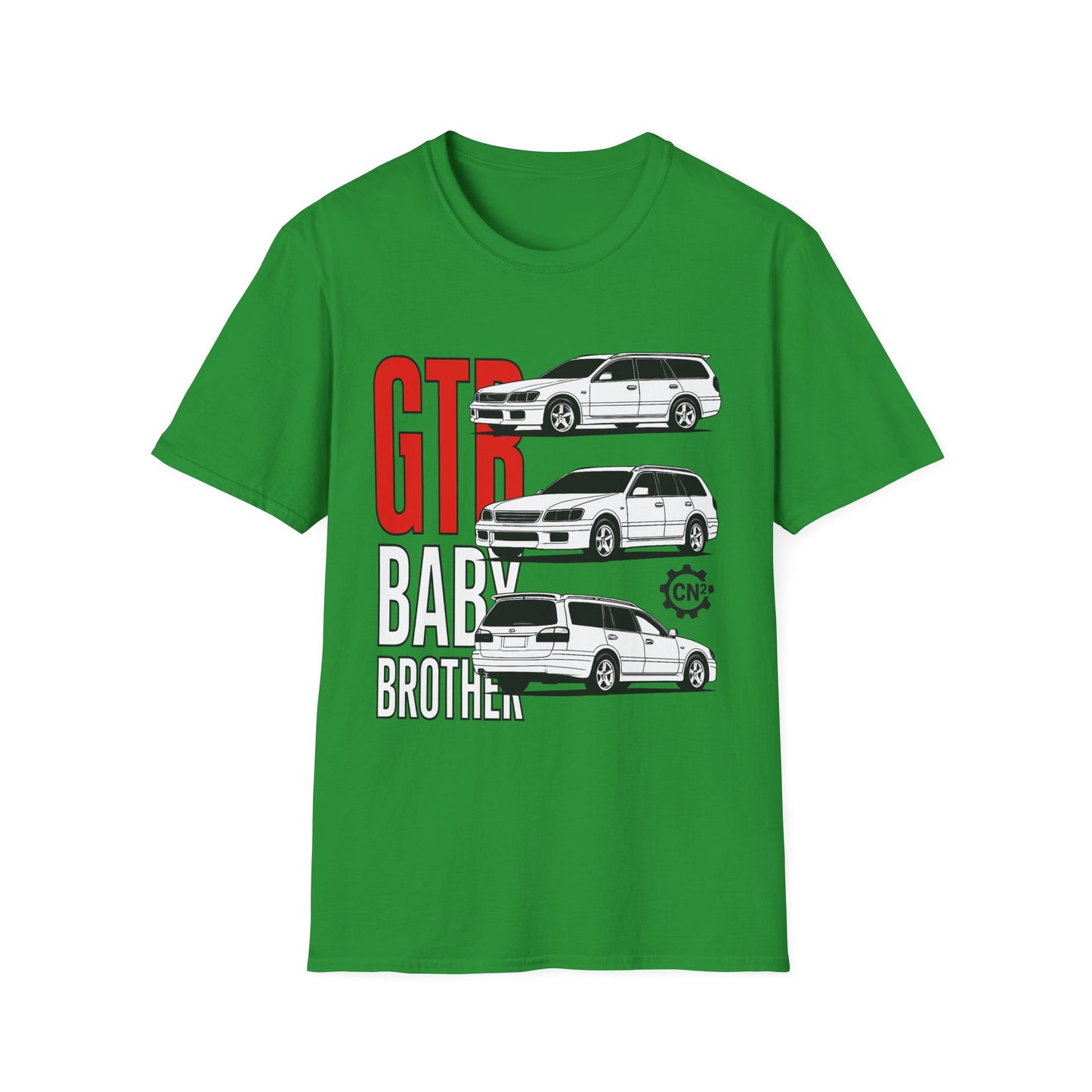 GTR Baby Brother T-Shirt — Vintage JDM Stagea Car Graphic Tee