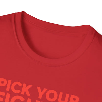 Pick Your Fighter T-Shirt — Engine Swap Car Parts Graphic Tee (2JZ RB26 13B EJ20)