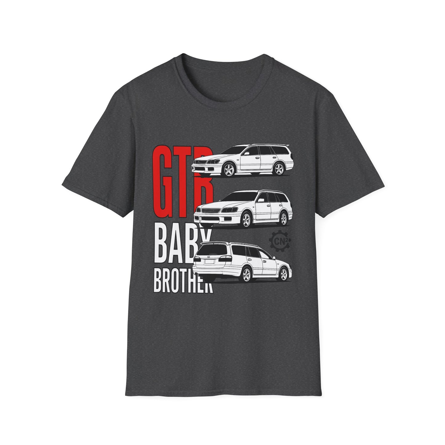 GTR Baby Brother T-Shirt — Vintage JDM Stagea Car Graphic Tee