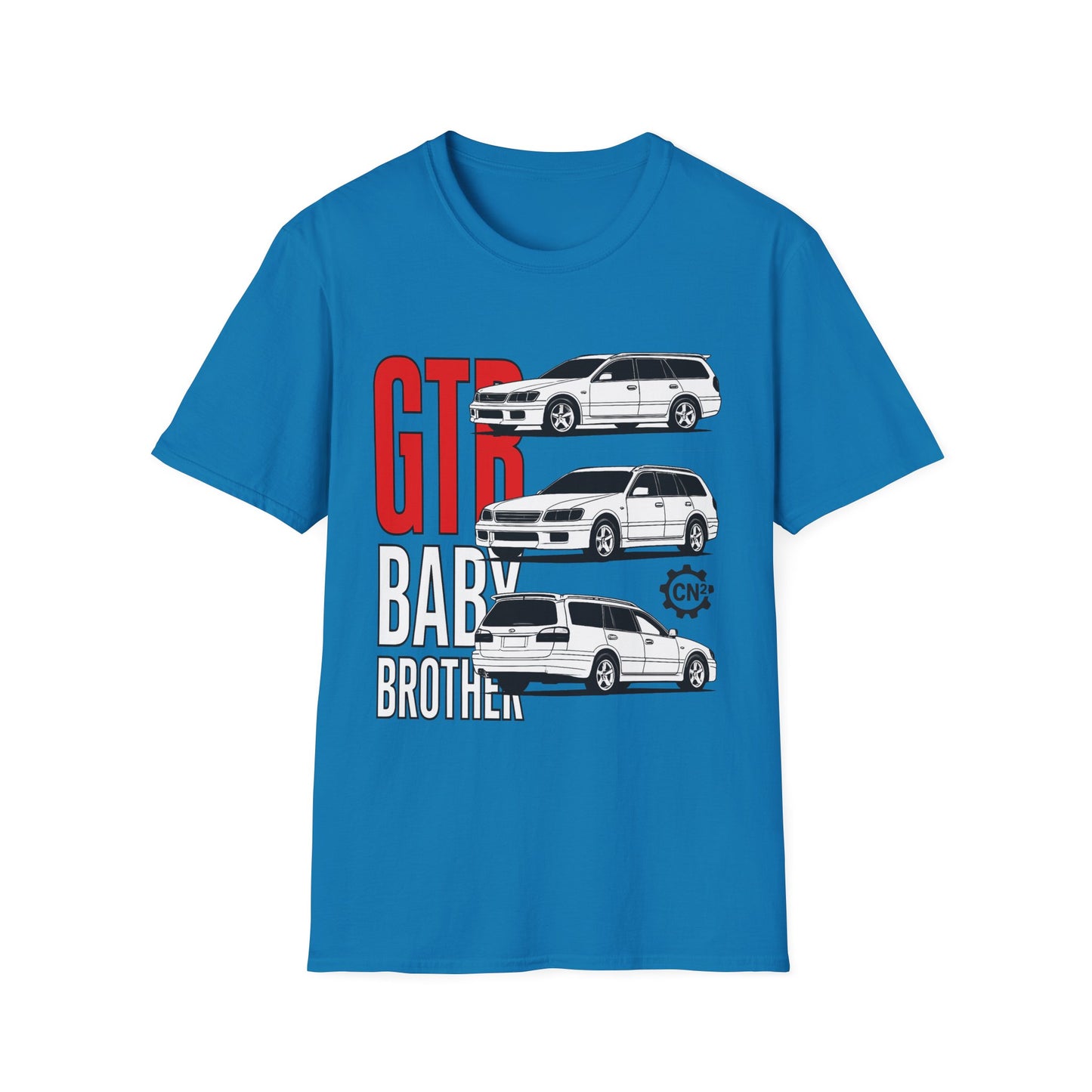 GTR Baby Brother T-Shirt — Vintage JDM Stagea Car Graphic Tee
