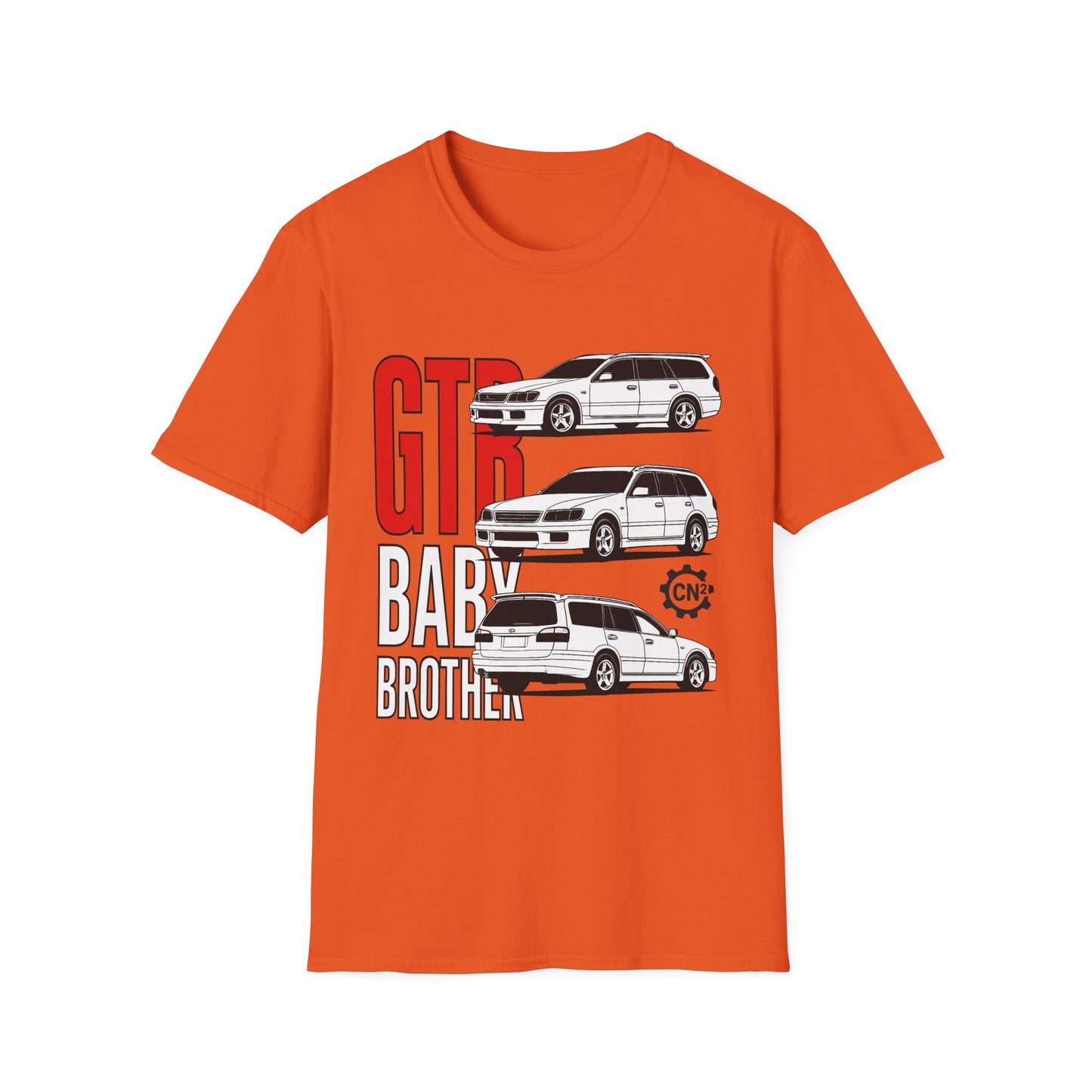 GTR Baby Brother T-Shirt — Vintage JDM Stagea Car Graphic Tee