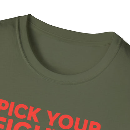 Pick Your Fighter T-Shirt — Engine Swap Car Parts Graphic Tee (2JZ RB26 13B EJ20)