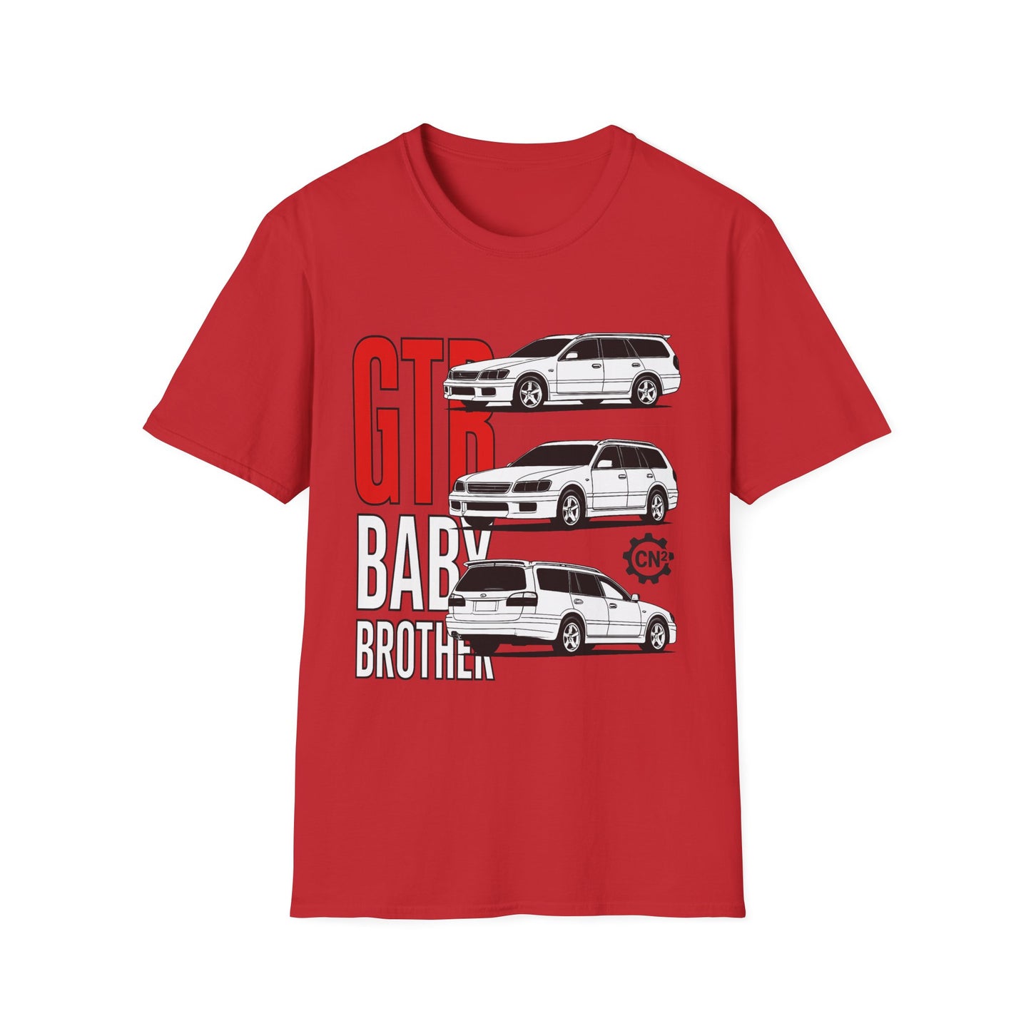 GTR Baby Brother T-Shirt — Vintage JDM Stagea Car Graphic Tee