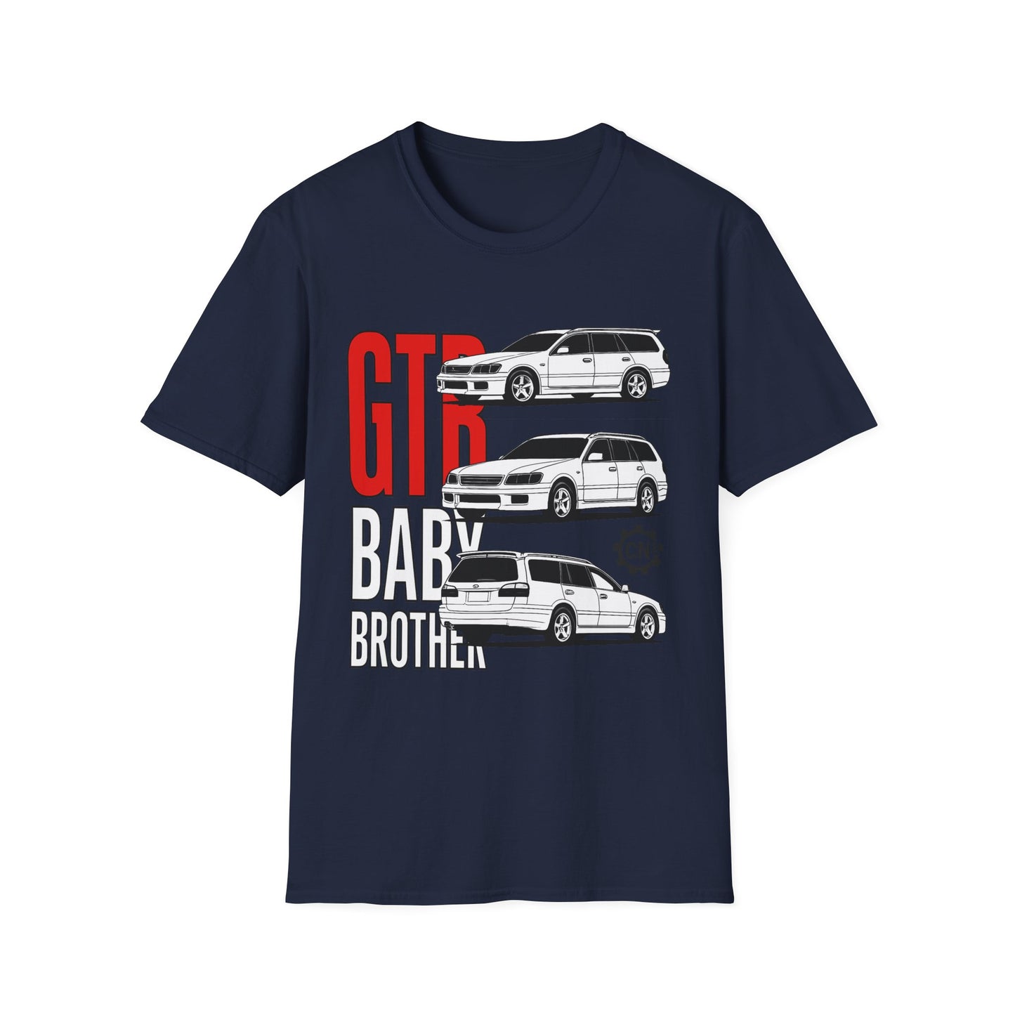 GTR Baby Brother T-Shirt — Vintage JDM Stagea Car Graphic Tee