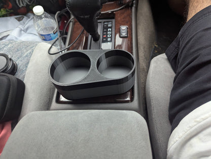 Custom Dual Cup Holder for Nissan Stagea 1998 RWD (N/A)