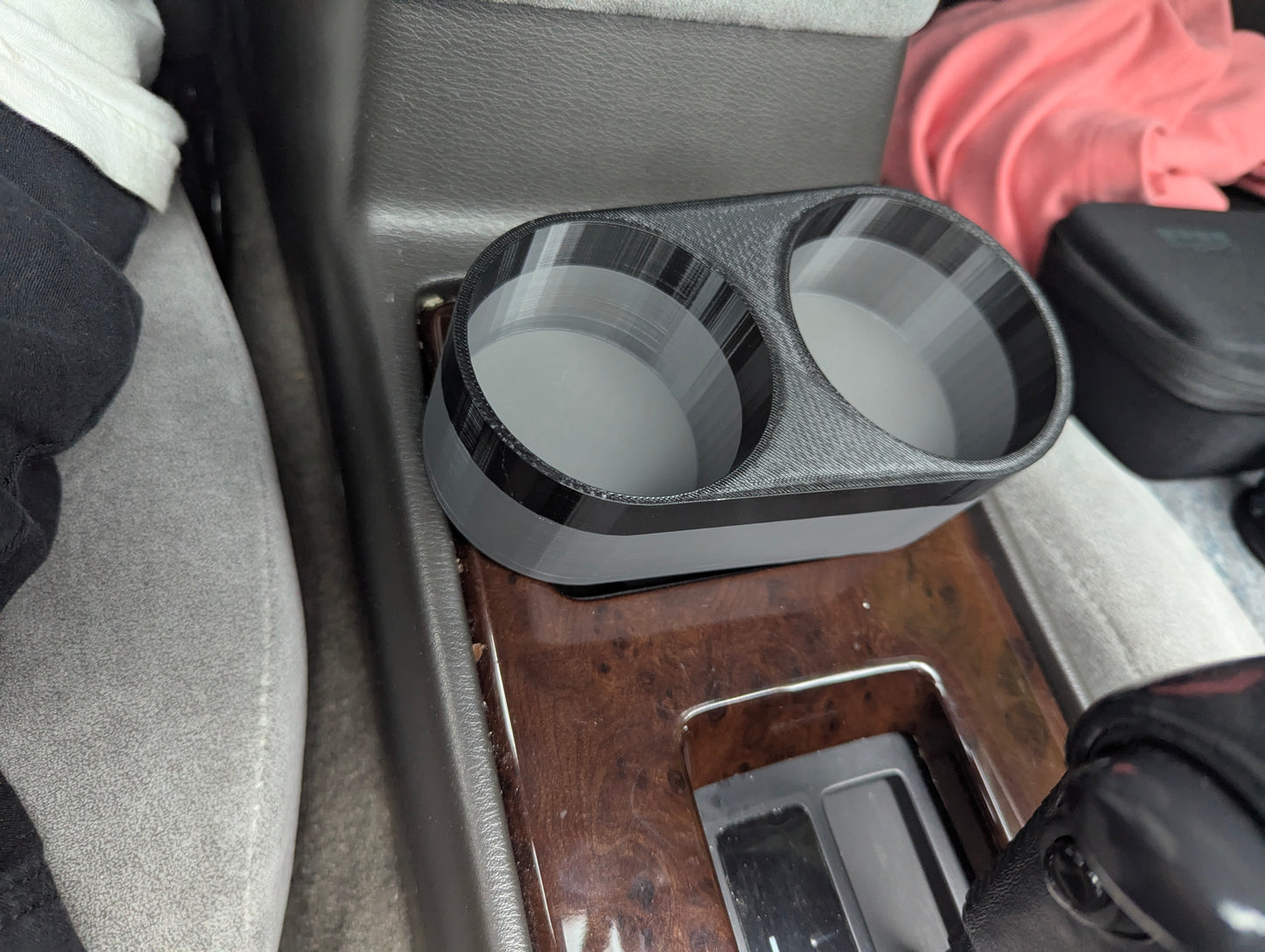 Custom Dual Cup Holder for Nissan Stagea 1998 RWD (N/A)
