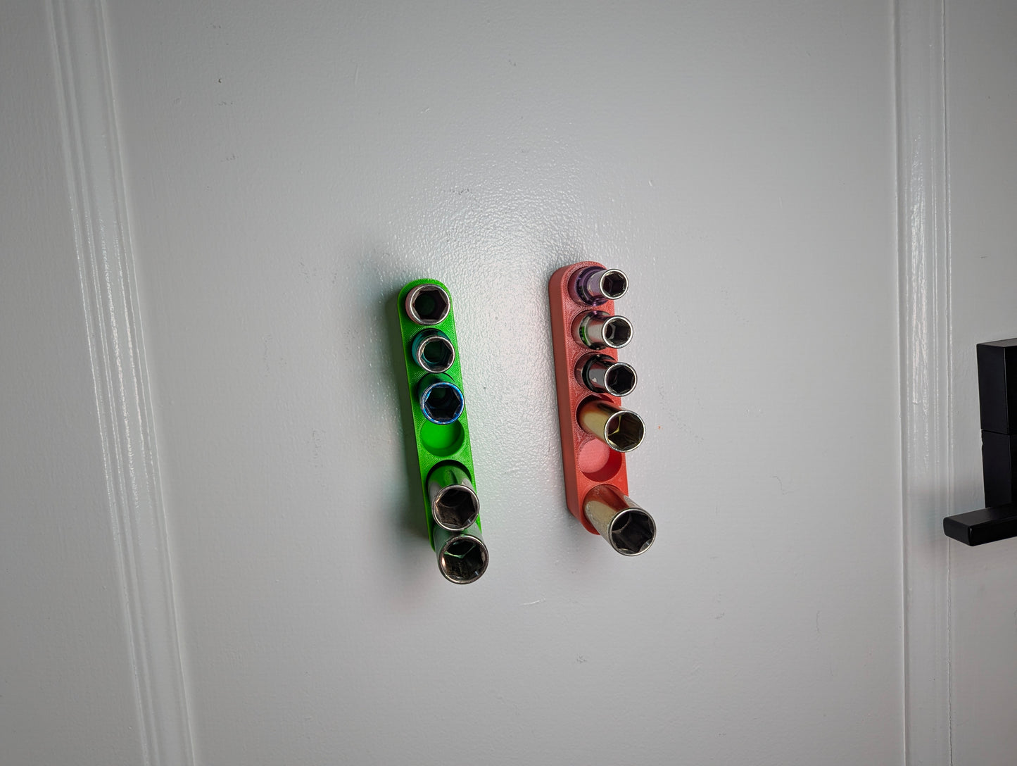 Magnetic Socket Organizer Tray – 6 Slot, Heavy-Duty Tool Holder