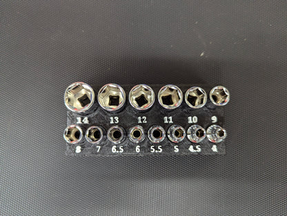 QUINN 428-Piece Master Technician Tool Organizer Trays – Complete Set