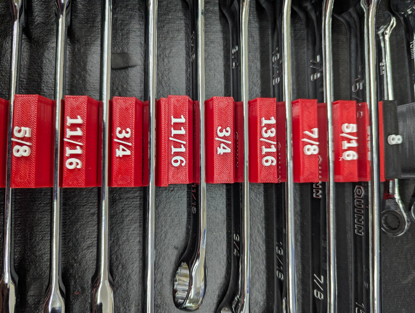 Wrench Organizer Blocks