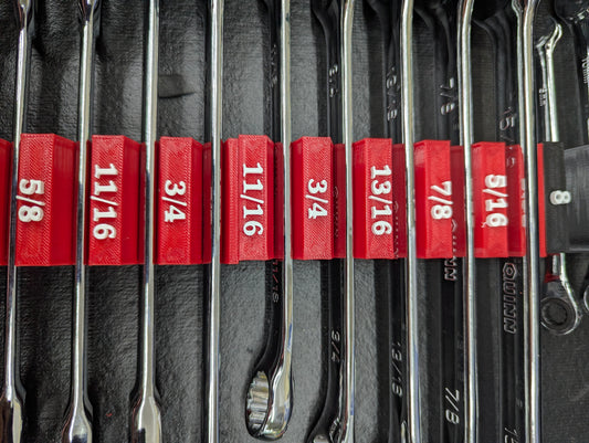 Wrench Organizer Blocks