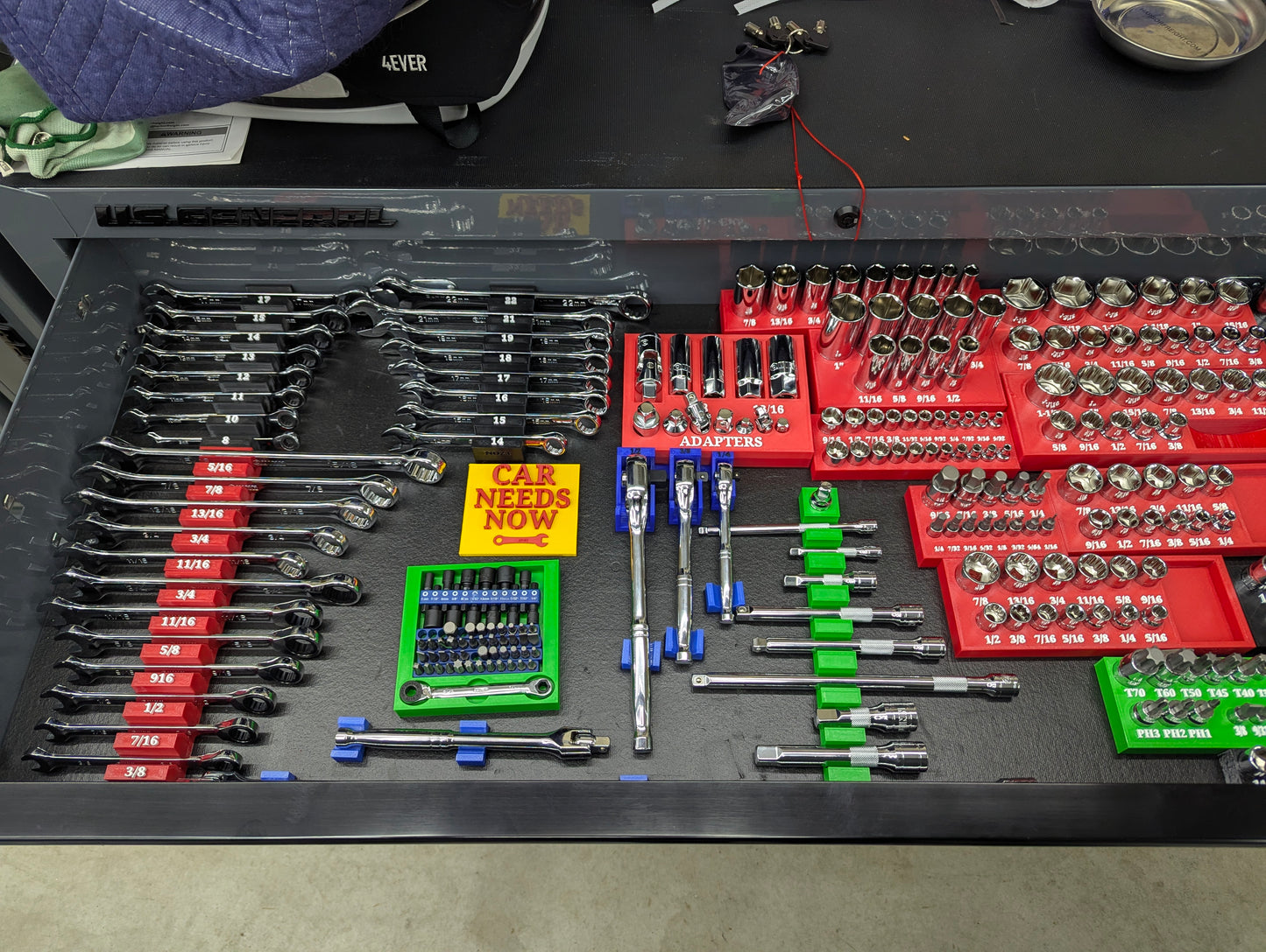 Wrench Organizer Blocks