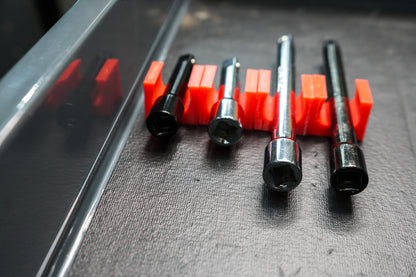 Modular Ratchet Extension Tool Organizer with Super Strong Magnetic Base for 3/8 size