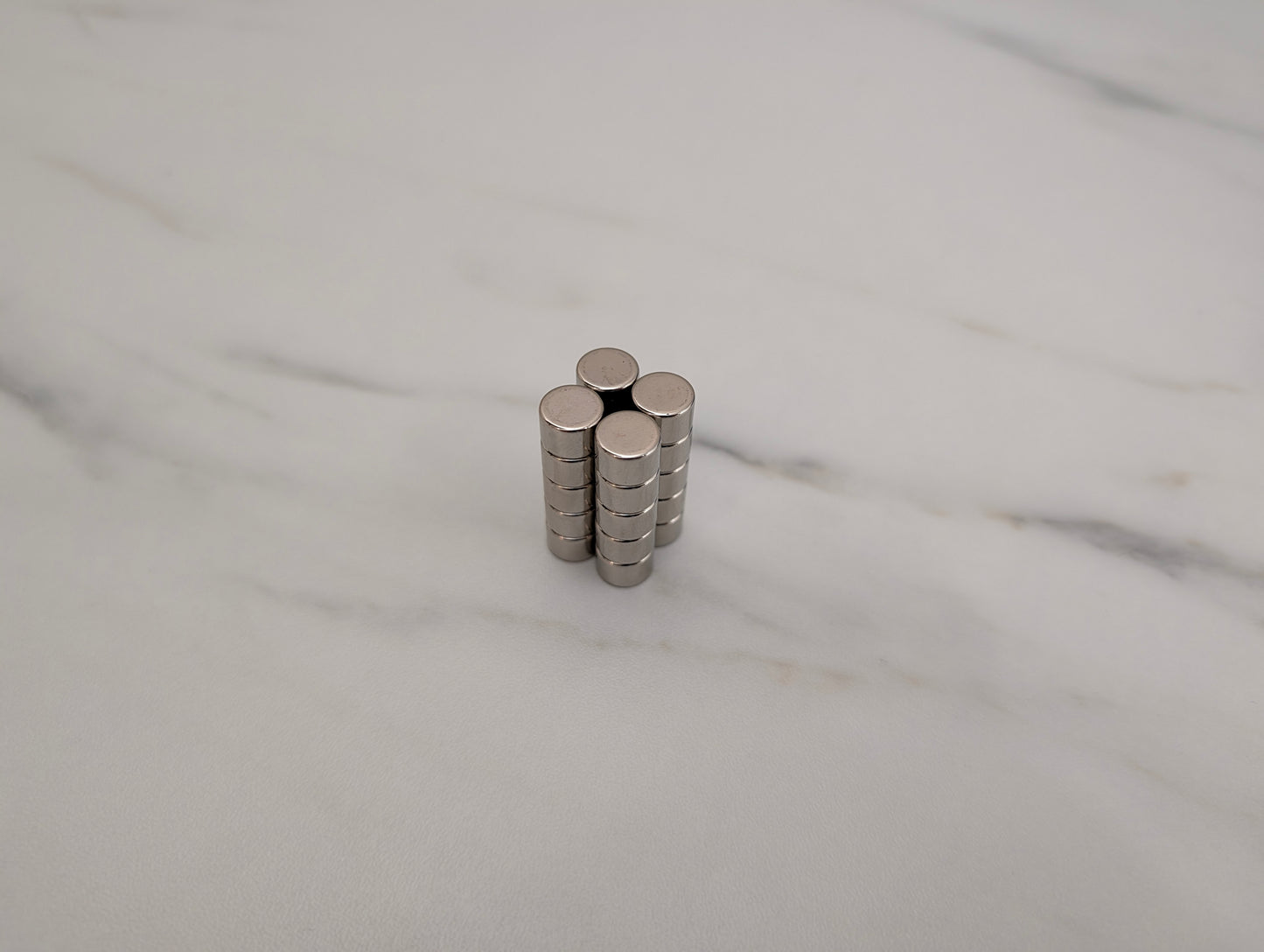 N52 Neodymium Disc Magnets — 9mm × 6mm