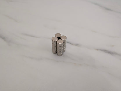 N52 Neodymium Disc Magnets — 9mm × 6mm