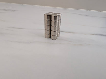 N52 Neodymium Disc Magnets — 9mm × 6mm